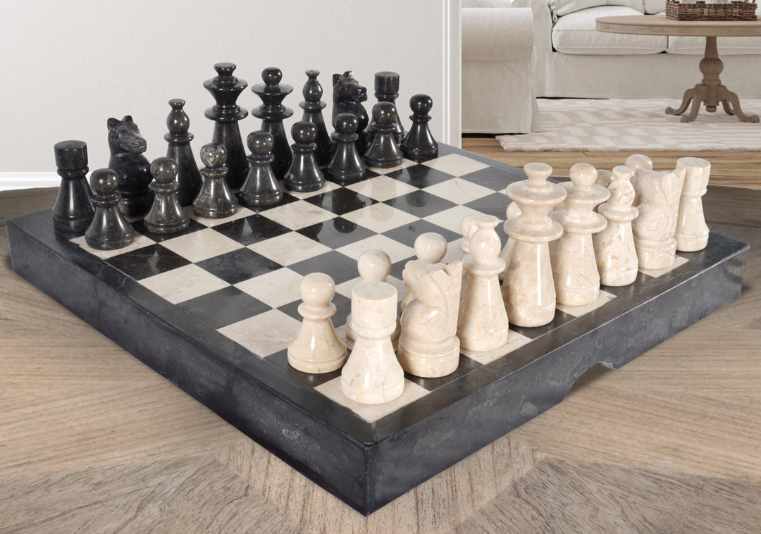 Hand Carved Marble Chess Set_0