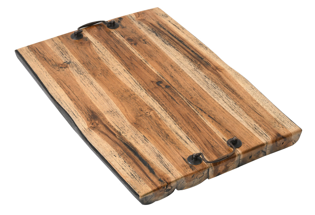 Teak Parisian 20X16X2 Inches Cutting Board With Handles_0