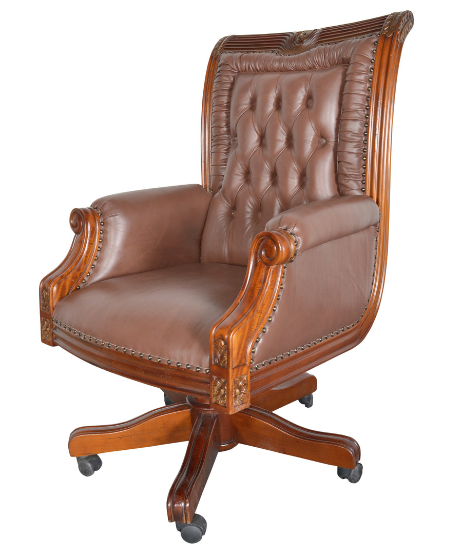 Executive Leather Office Chair_0
