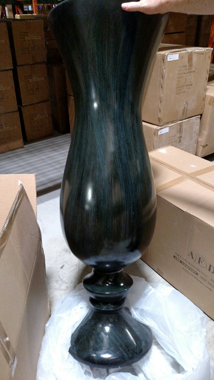Dark Blue Tulip Vase Large_0