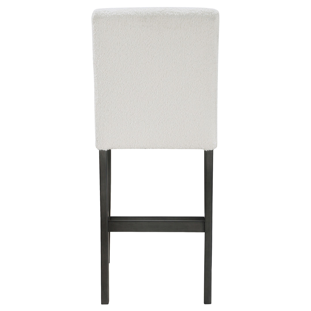 Alba Boucle Upholstered Counter Height Dining Chair White and Charcoal Grey (Set of 2)_7