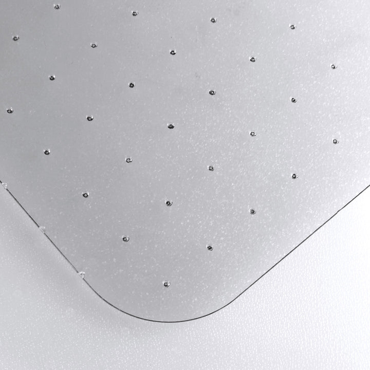 Floortex Basic Plus Polycarbonate 30" x 48" Chair Mat for Low Pile Carpets - Clear_1