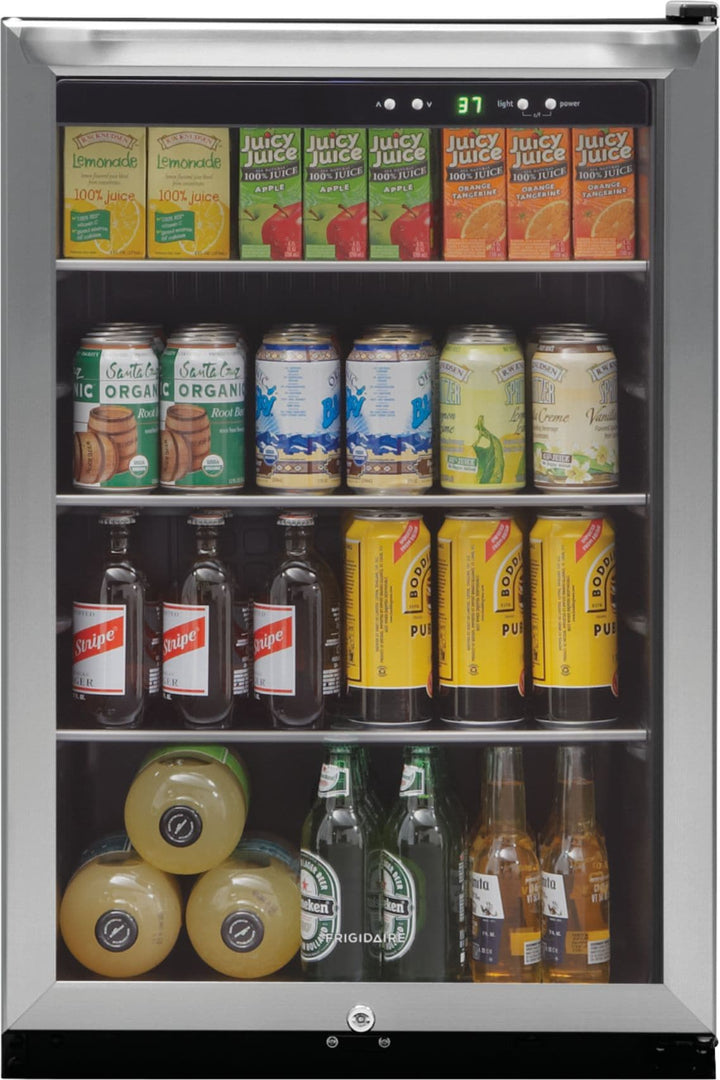 Frigidaire - 138-Can Beverage Center - Stainless steel_1
