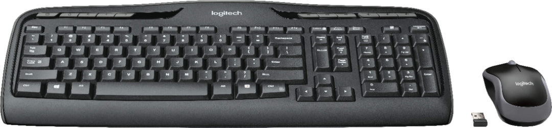 Logitech - MK320 Full-size Wireless Membrane Keyboard and Mouse Bundle - Black_1
