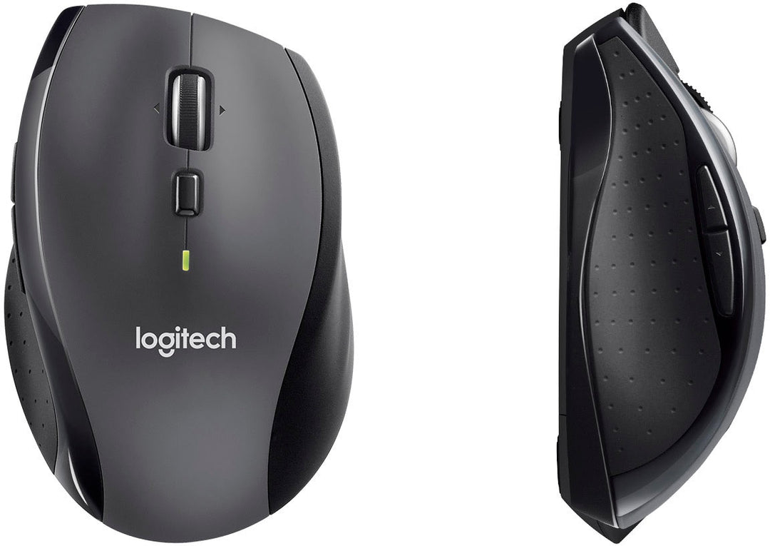 Logitech - M705 Marathon Wireless Optical Mouse with 5 Programmable Buttons - Black_2
