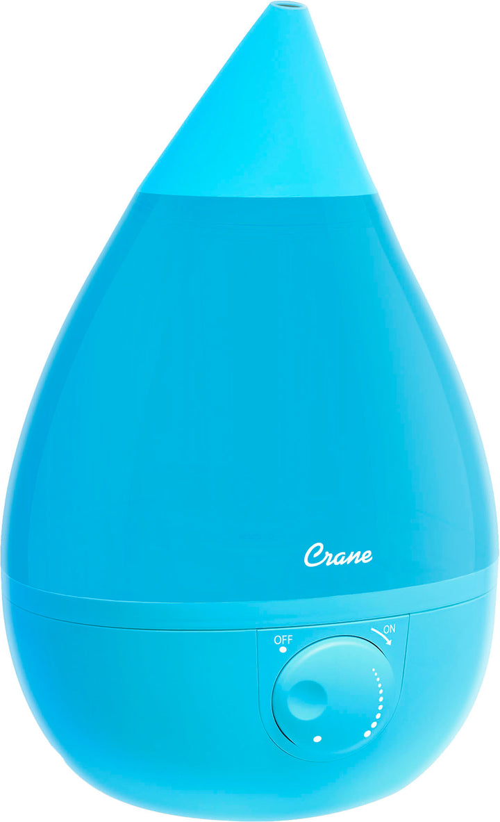 CRANE - 1 Gal. Drop Ultrasonic Cool Mist Humidifier - Blue_0
