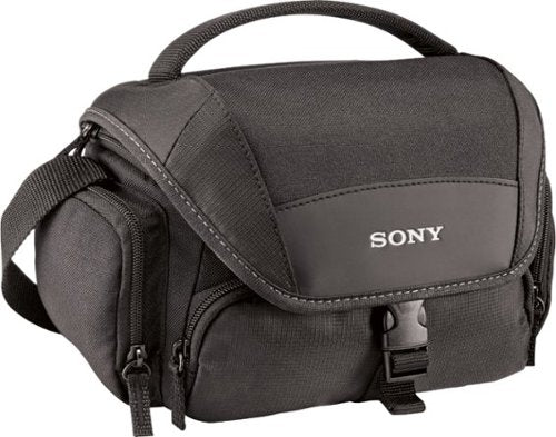 Sony - LCSU21 Soft Carrying Case - Black_0