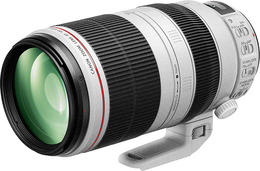 Canon - EF 100-400mm f/4.5-5.6L IS II USM Telephoto Zoom Lens - White_2