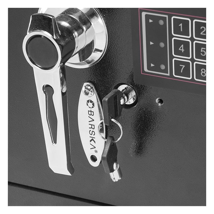 Barska - Large Keypad Depository Safe - Black_4