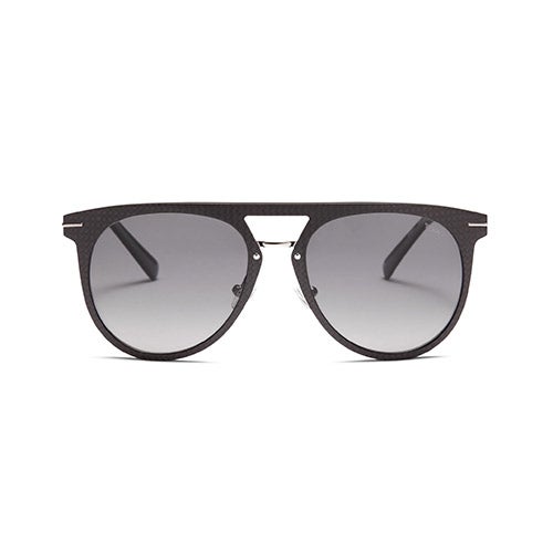 011 Polarized Gradient Aviator Sunglasses 55mm - Black/Gray Gradient_0