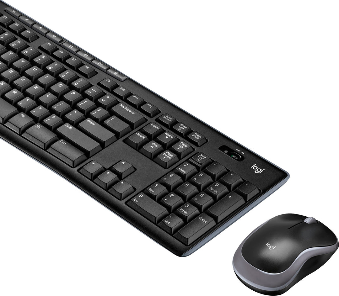 Logitech - MK270 Full-size Wireless Membrane Keyboard and Mouse Bundle for Windows - Black_7