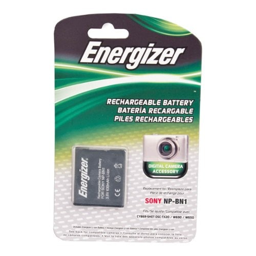 Energizer - Rechargeable Lithium-Ion Replacement Battery for Sony NP-BN1_0