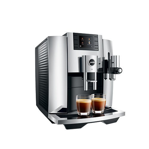E8 Fully Automatic Espresso Machine Chrome_0