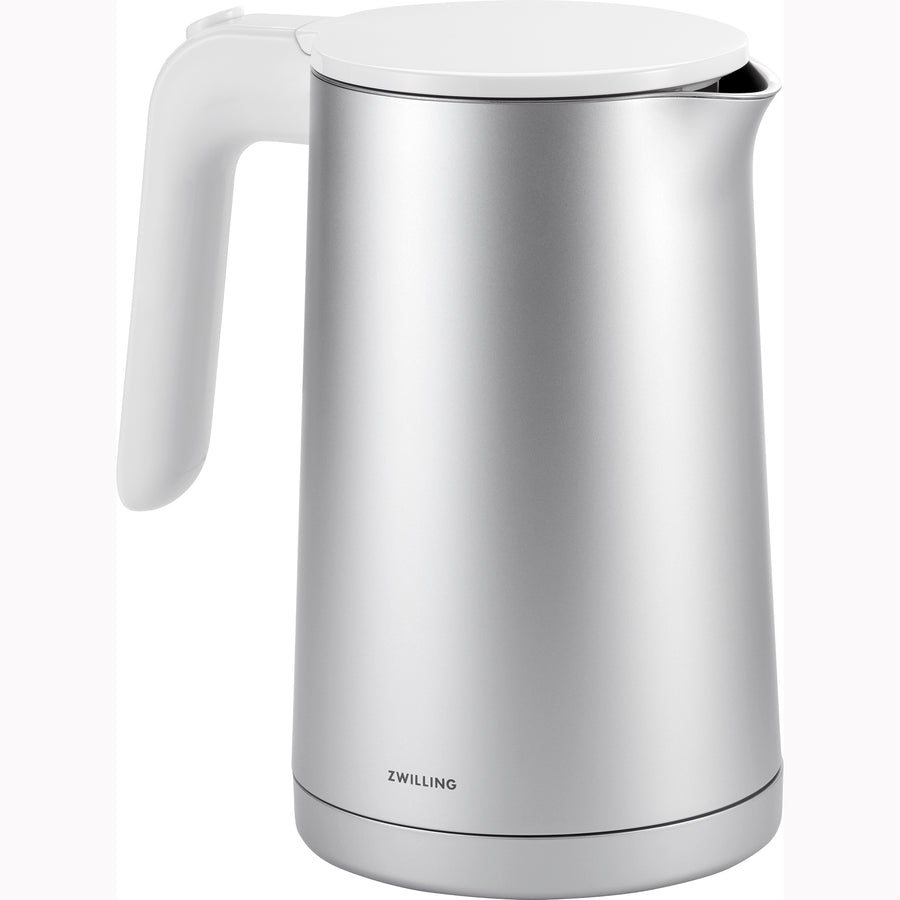 ZWILLING Enfinigy Cool Touch 1-Liter Electric Kettle, Cordless Tea Kettle & Hot Water - Silver - Silver_0
