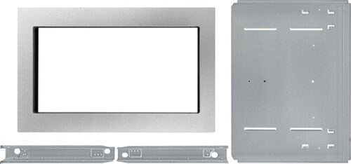 27" Trim Kit for Select KitchenAid microwaves - Stainless steel_0