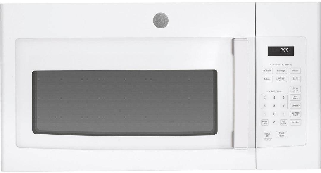 GE - 1.6 Cu. Ft. Over-the-Range Microwave - White_1