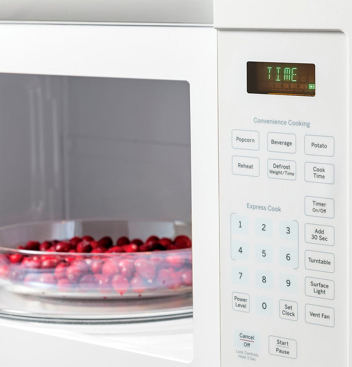 GE - 1.6 Cu. Ft. Over-the-Range Microwave - White_8