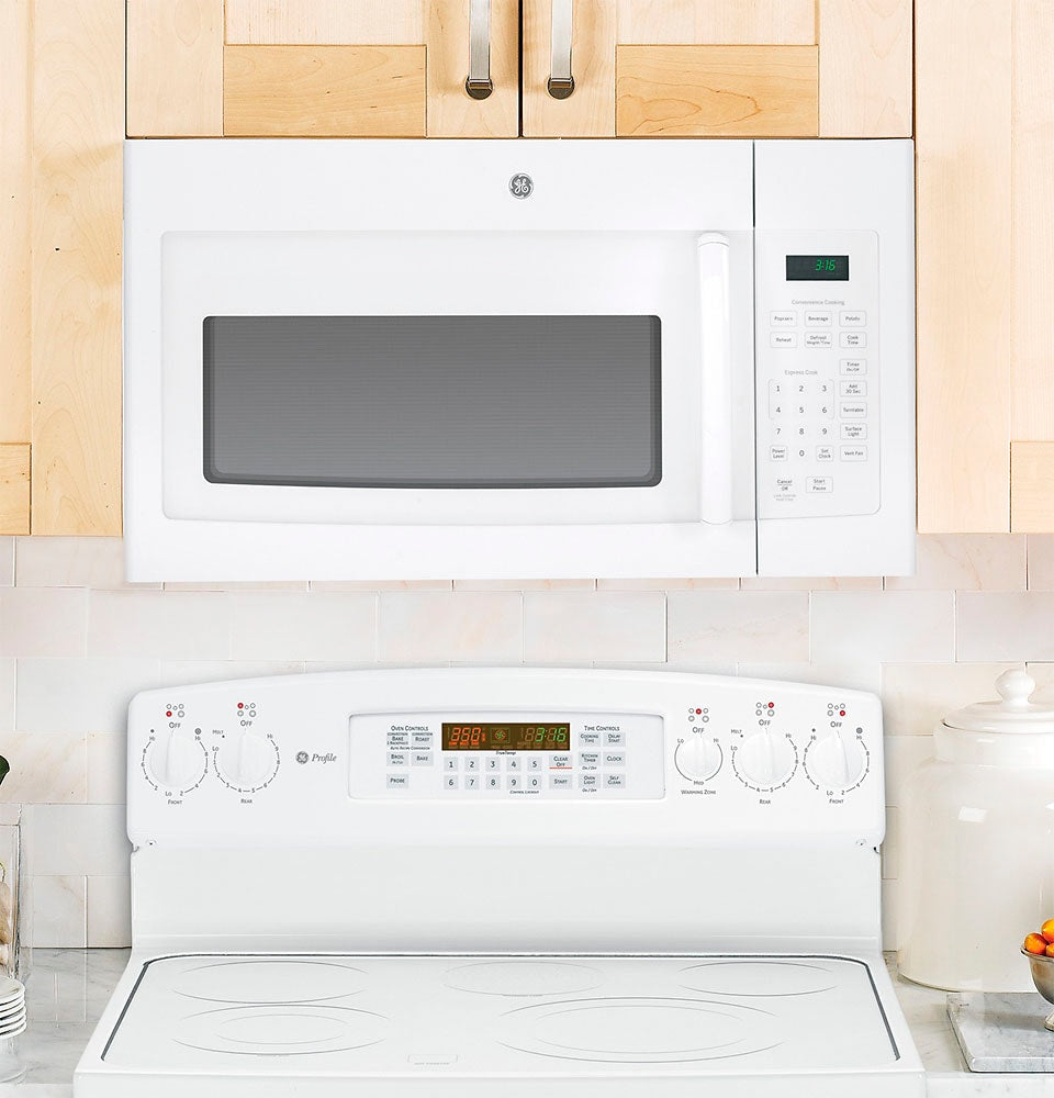 GE - 1.6 Cu. Ft. Over-the-Range Microwave - White_6
