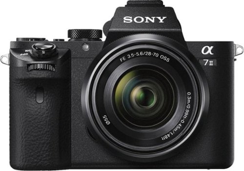 Sony - Alpha a7 II Full-Frame Mirrorless Video Camera with 28-70mm Lens - Black_0