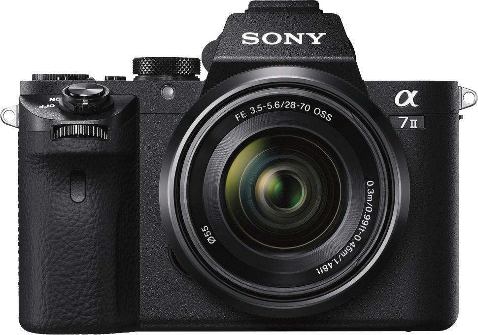 Sony - Alpha a7 II Full-Frame Mirrorless Video Camera with 28-70mm Lens - Black_1