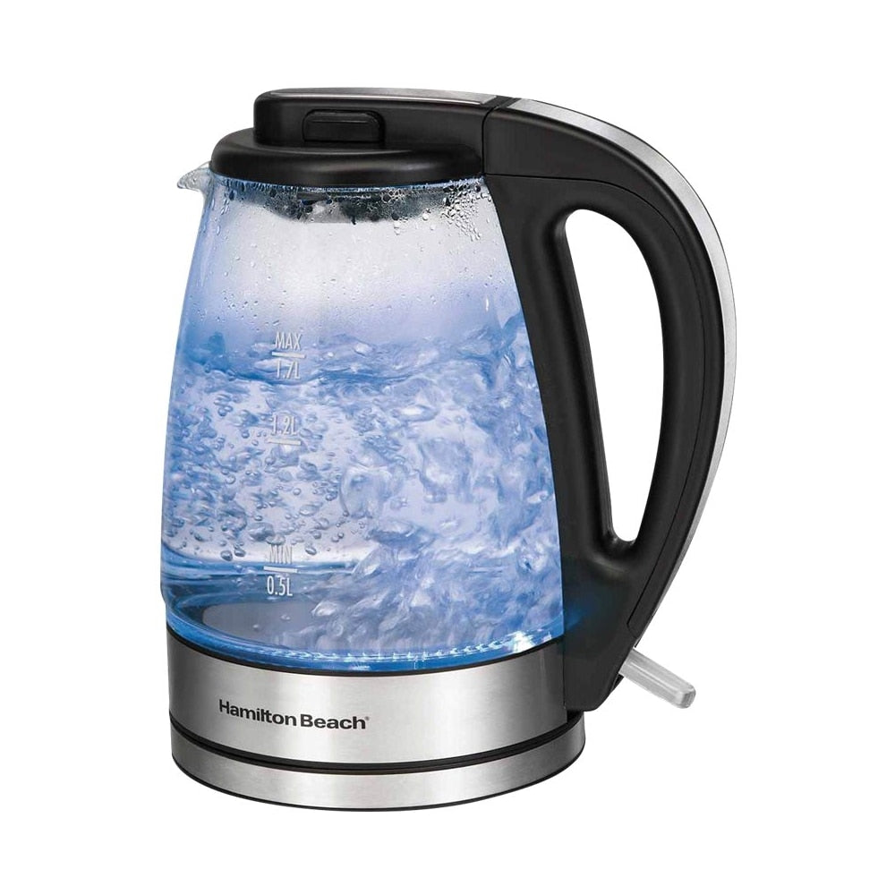 Hamilton Beach - Kettle - Stainless Steel And Glass_1