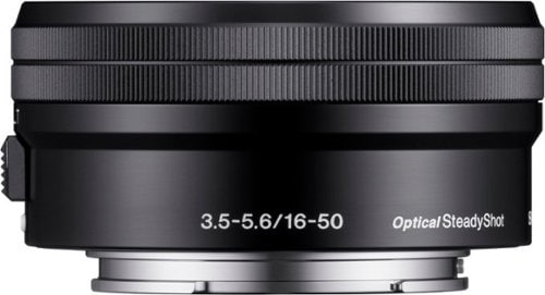 Sony - 16-50mm f/3.5-5.6 Retractable Zoom Lens for Most NEX E-Mount Cameras - Black_0