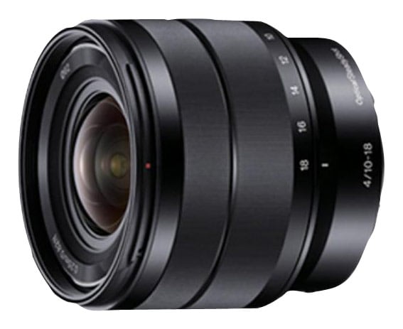 Sony - 10-18mm f/4 Wide-Angle Zoom Lens for Most NEX E-Mount Cameras - Black_1
