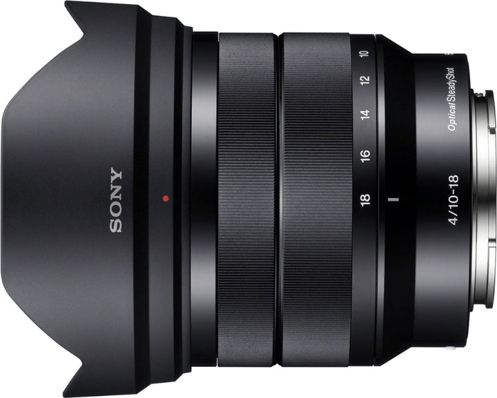 Sony - 10-18mm f/4 Wide-Angle Zoom Lens for Most NEX E-Mount Cameras - Black_3