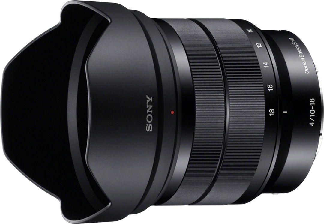 Sony - 10-18mm f/4 Wide-Angle Zoom Lens for Most NEX E-Mount Cameras - Black_2