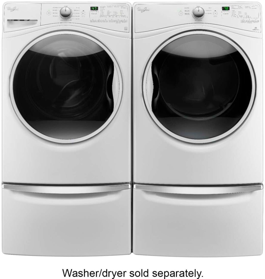 Maytag - Washer/Dryer Laundry Pedestal with Storage Drawer - White_4