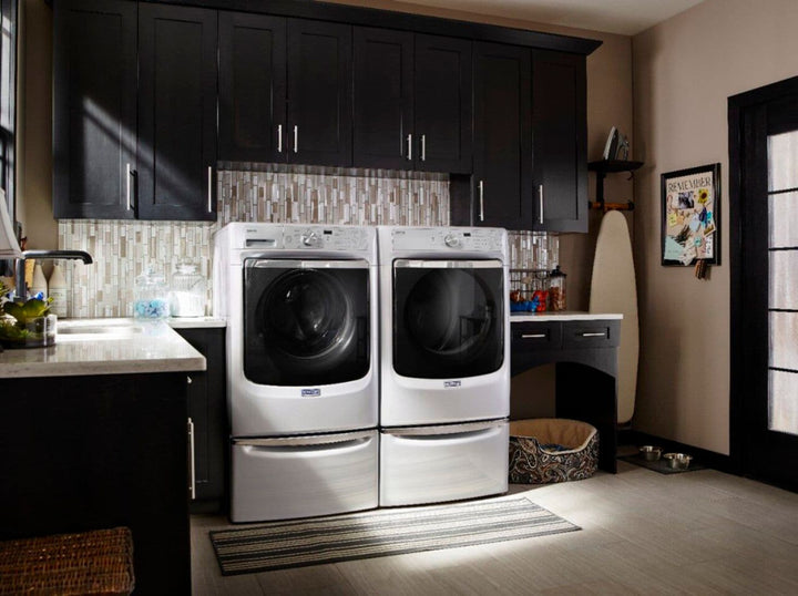 Maytag - Washer/Dryer Laundry Pedestal with Storage Drawer - White_11