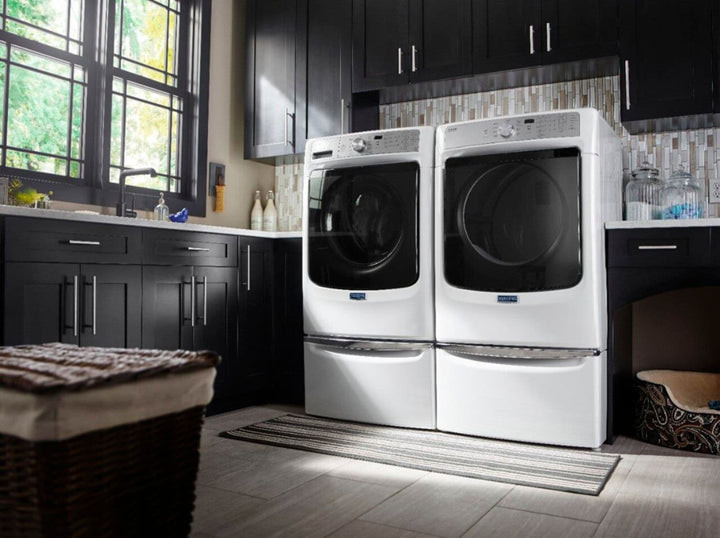Maytag - Washer/Dryer Laundry Pedestal with Storage Drawer - White_9