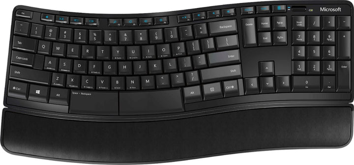 Microsoft - Ergonomic Full-size Wireless Sculpt Comfort Desktop USB Keyboard and Mouse Bundle - Black_2