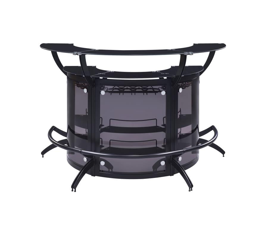 Curved Bar Unit Smoke and Black, Set of 3_3