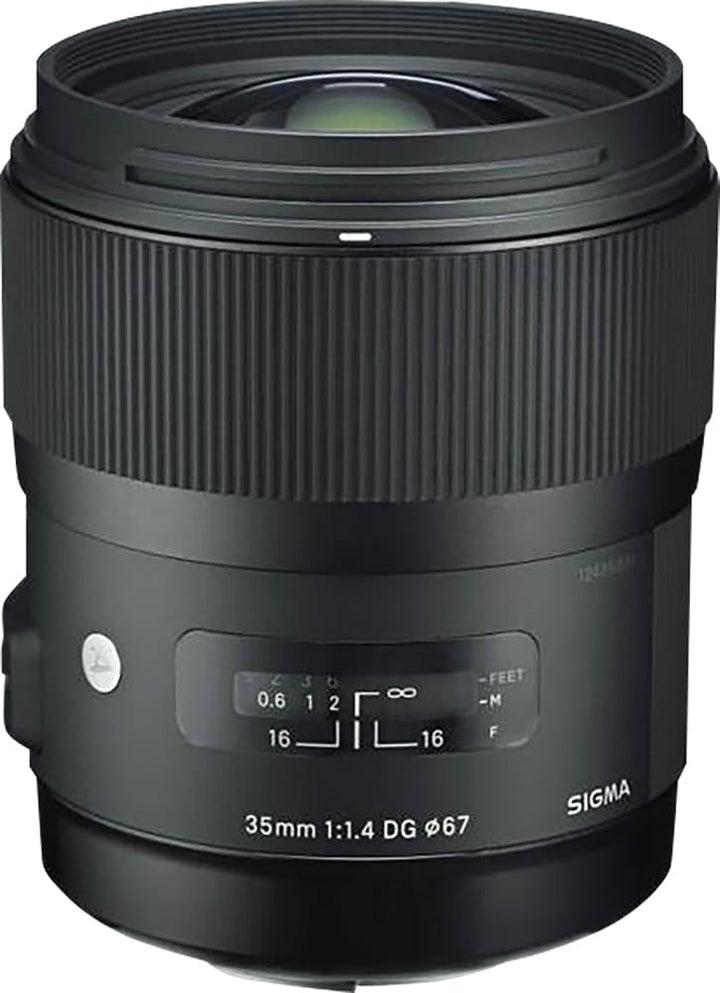 Sigma - 35mm f/1.4 DG HSM Art Standard Lens for Canon - Black_1