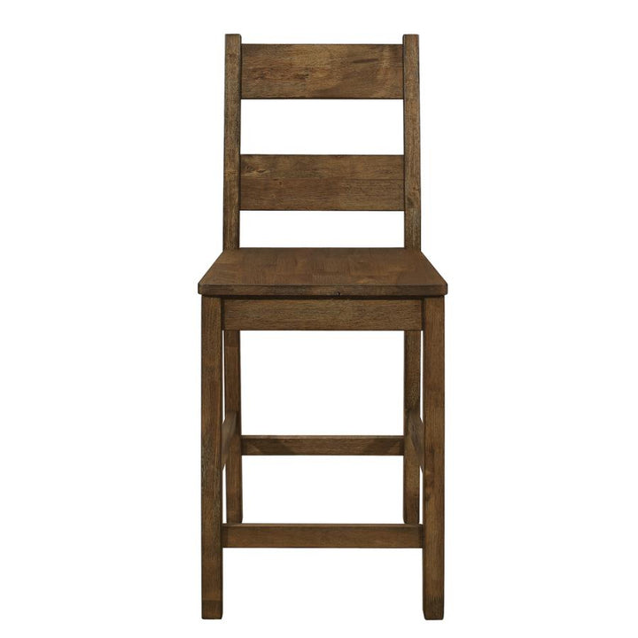 Coleman Counter Height Stools Rustic Golden Brown (Set of 2)_6