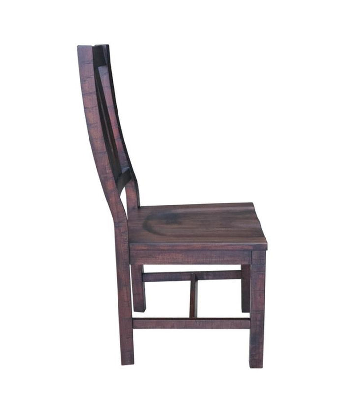 Calandra Slat Back Side Chairs Vintage Java (Set of 2)_3