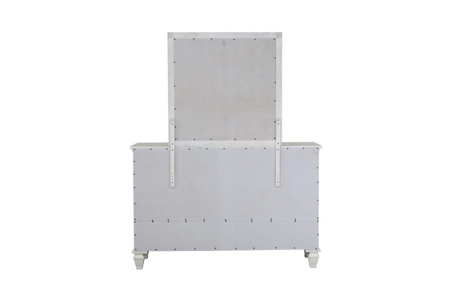 Sandy Beach 11-drawer Rectangular Dresser White_2