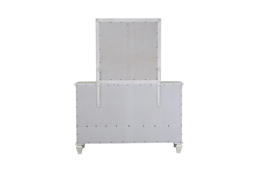 Sandy Beach 11-drawer Rectangular Dresser White_5