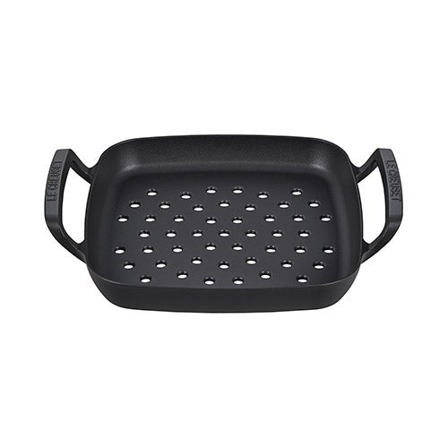 Alpine Outdoor 12" Square Cast Iron Grill Basket_0