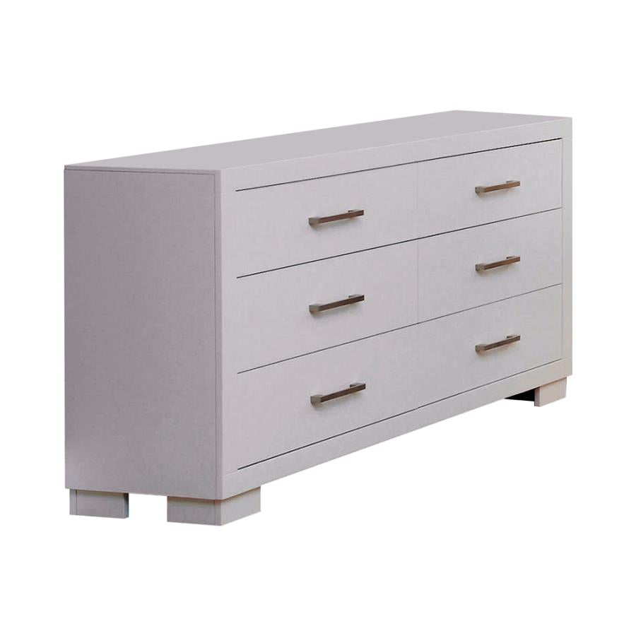 Jessica 6-drawer Dresser White_0