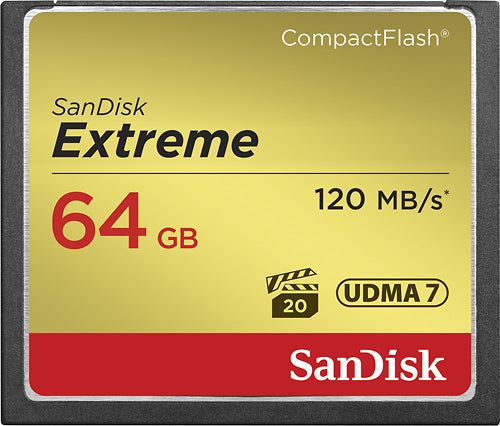 SanDisk - Extreme 64GB CompactFlash (CF) Memory Card_1