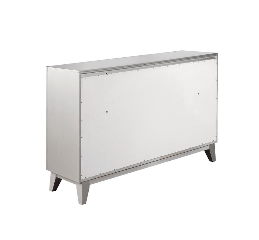 Leighton 7-drawer Dresser Metallic Mercury_9