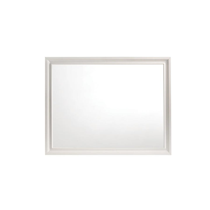 Miranda Rectangular Mirror White_0