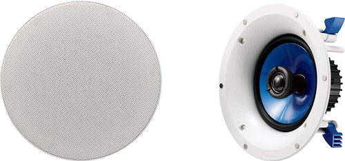 Yamaha - 6-1/2" 2-Way In-Ceiling Speakers (Pair) - White_1