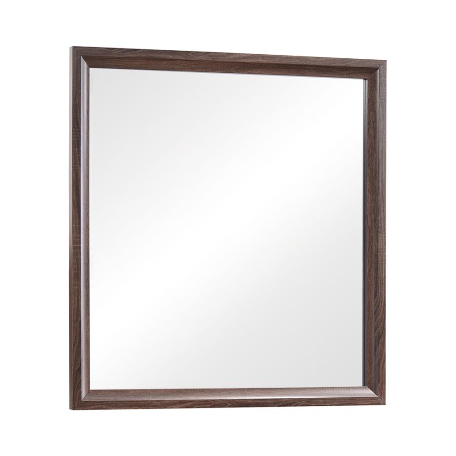 Brandon Framed Mirror Medium Warm Brown_3