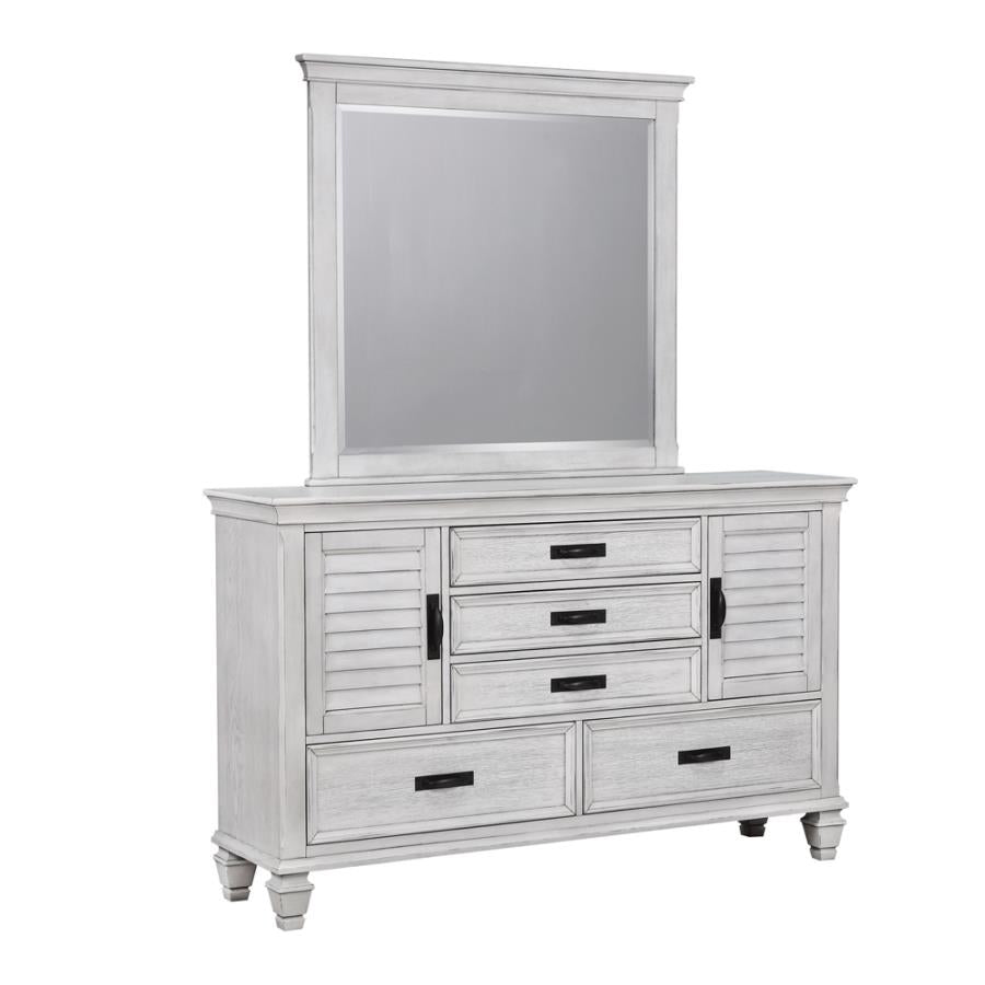 Franco 5-drawer Dresser Antique White_2