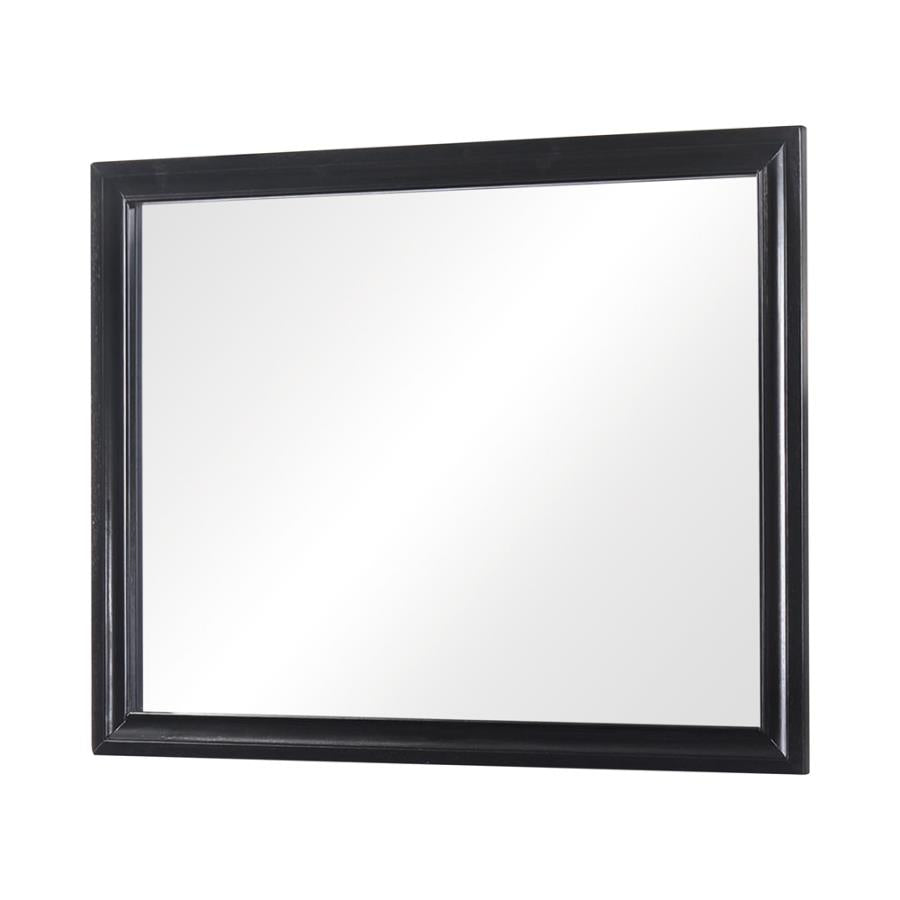 Miranda Rectangular Mirror Black_5