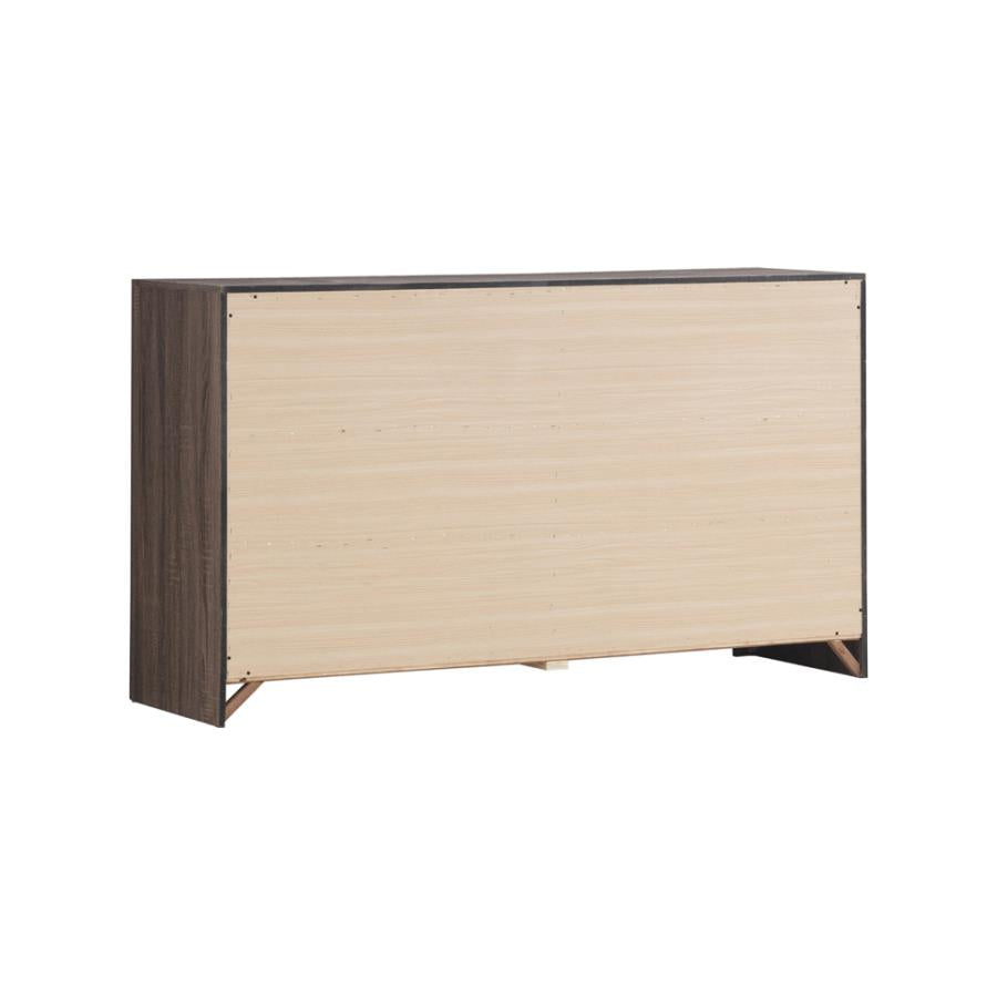 Brantford 6-drawer Dresser Barrel Oak_4