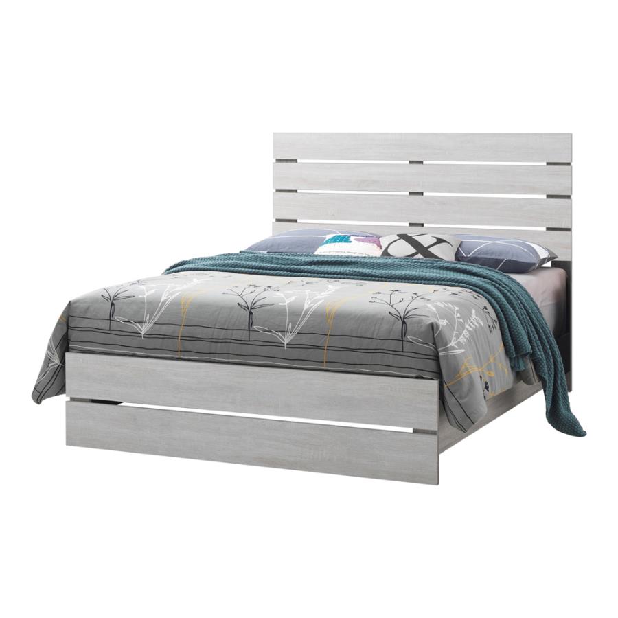 Marion Queen Panel Bed Coastal White_1